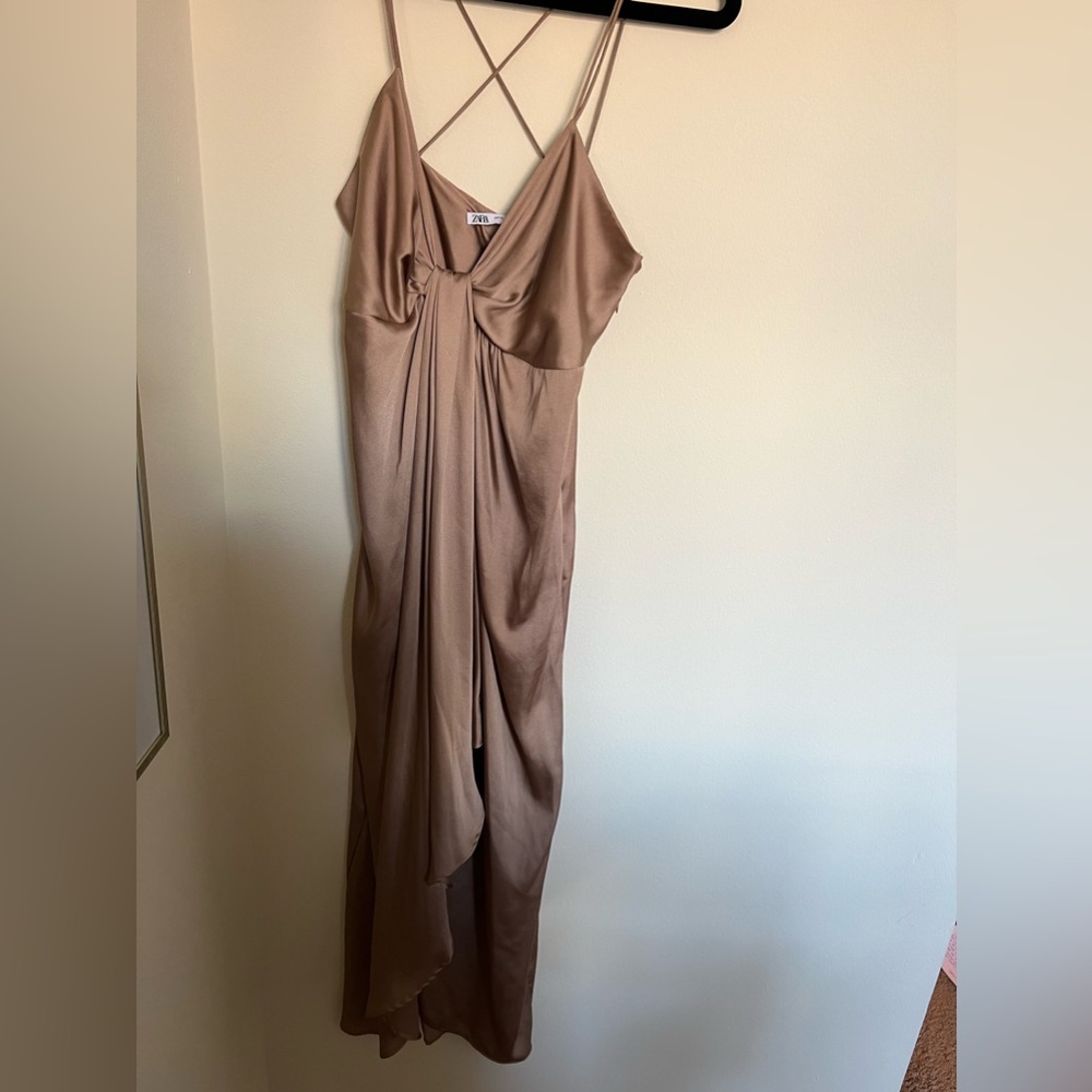 Zara Satin Dress